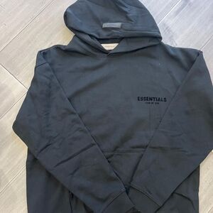 Fear of God Essentials Black Hoodie